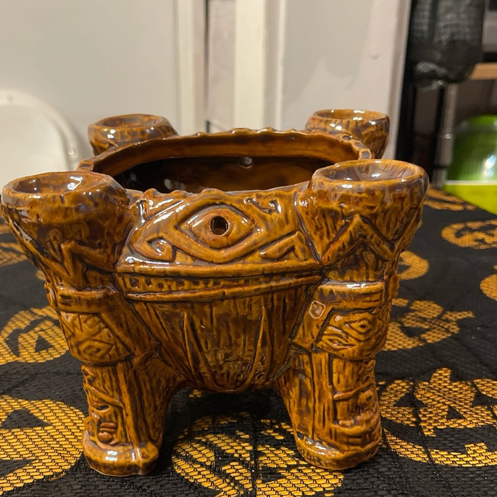 RARE TRADER SAMS 4 STRAW BOWL DISNEYLAND 1st EDITION